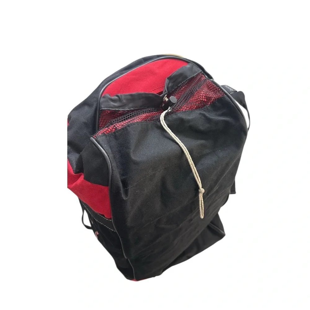 Red and Black Men's Firestone Duffle Bag